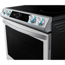  Samsung 30-inch Slide-in Electric Induction Range with WI-FI Connect NE63BB891112/AC IMAGE 10