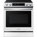  Samsung 30-inch Slide-in Electric Induction Range with WI-FI Connect NE63BB891112/AC IMAGE 2