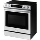  Samsung 30-inch Slide-in Electric Induction Range with WI-FI Connect NE63BB891112/AC IMAGE 4