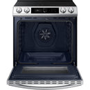  Samsung 30-inch Slide-in Electric Induction Range with WI-FI Connect NE63BB891112/AC IMAGE 5