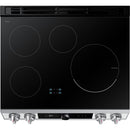  Samsung 30-inch Slide-in Electric Induction Range with WI-FI Connect NE63BB891112/AC IMAGE 8