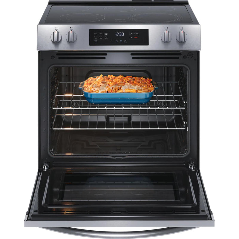 Frigidaire 30-inch Freestanding Electric Range with EvenTemp™ FCFE3062AS IMAGE 2