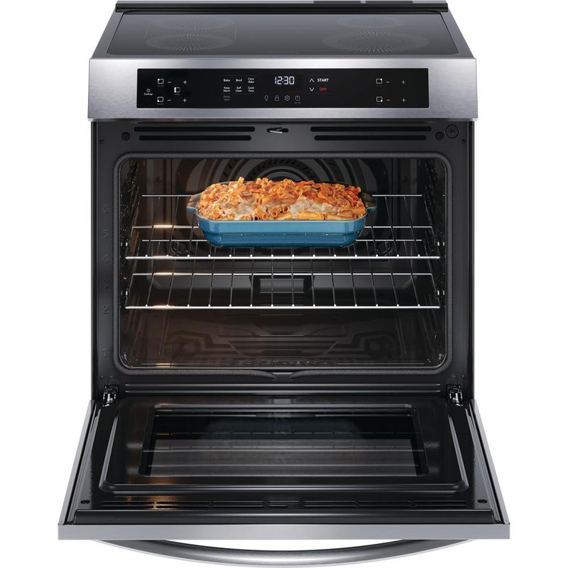 Frigidaire 30-inch Freestanding Electric Ranger with Convection Technology FCFI3083AS IMAGE 2