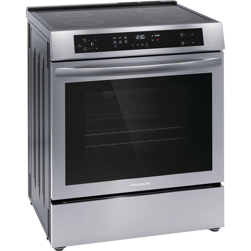 Frigidaire 30-inch Freestanding Electric Ranger with Convection Technology FCFI3083AS IMAGE 4