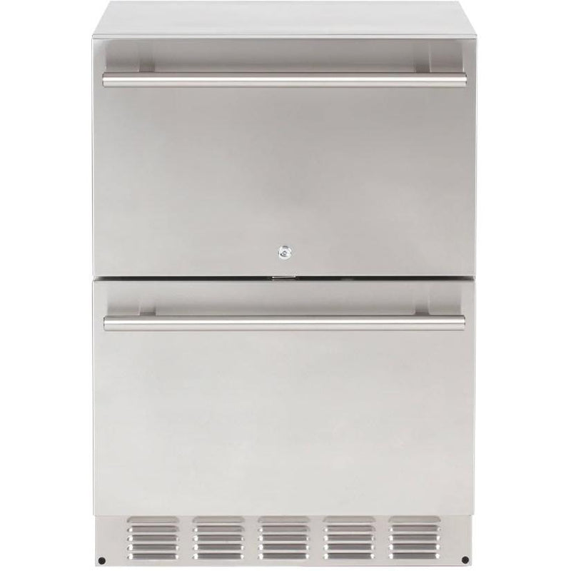 Sapphire 24in Outdoor Built-In Under-Counter Refrigeration Drawers SRD24OD IMAGE 1