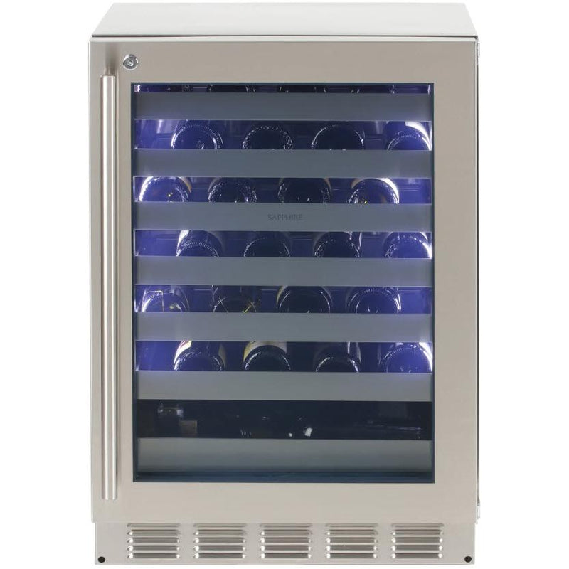 Sapphire 51-Bottle Wine Cooler with Single Zones SW24SZPR IMAGE 1