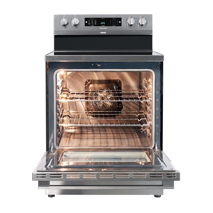 Hisense 30-inch Freestanding Electric Range with Air Fry Technology HBE3501CPS IMAGE 2