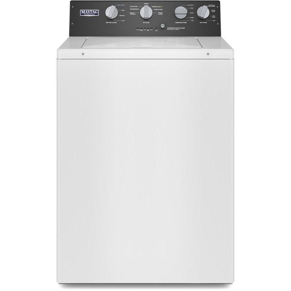 Maytag Commercial Laundry Top Loading Washer with Dual-Action Agitator MVWP586GW IMAGE 1