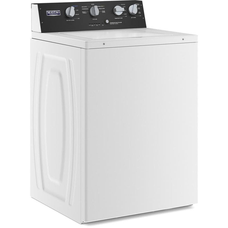 Maytag Commercial Laundry Top Loading Washer with Dual-Action Agitator MVWP586GW IMAGE 3