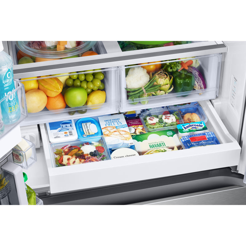 Samsung 33-inch, 24.5 cu. ft. French 3-Door Refrigerator with Beverage Center™ & AutoFill Water Pitcher RF25C5551SR/AA IMAGE 8