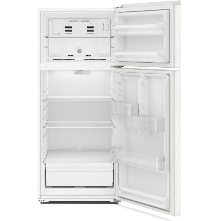 Amana 28-inch, 16.4 cu. ft. Freestanding Top Freezer Refrigerator ARTX3028PW IMAGE 2