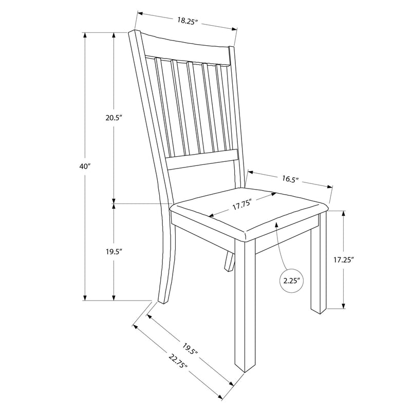 Monarch Dining Chair I 1311 IMAGE 12