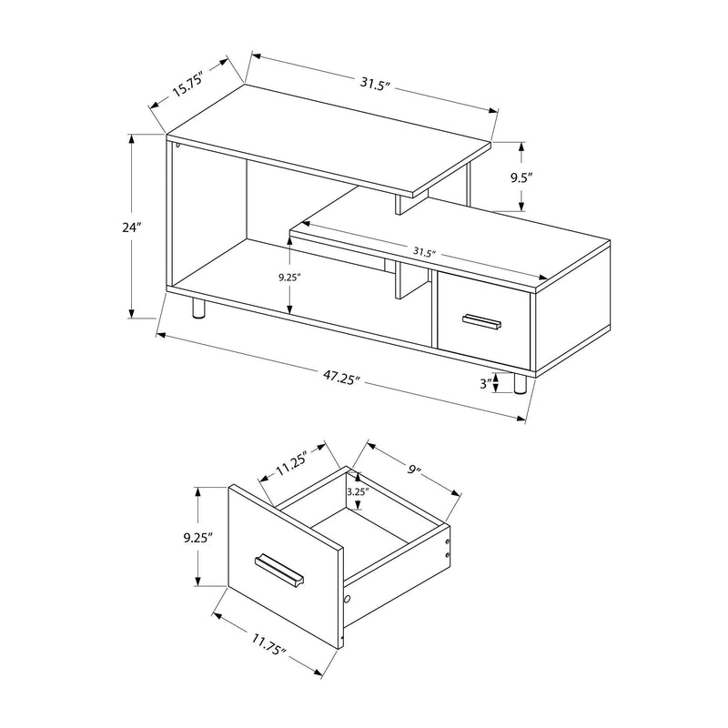 Monarch TV Stand I 2611 IMAGE 5