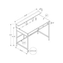 Monarch Office Desks Desks I 7702 IMAGE 7