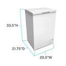 Avanti 3.5 cu. ft. Chest Freezer CF35F0W IMAGE 5
