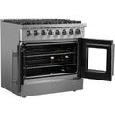  Forno 36-inch Freestanding Dual Fuel Range with True European Convection Technology FFSGS6356-36 IMAGE 4
