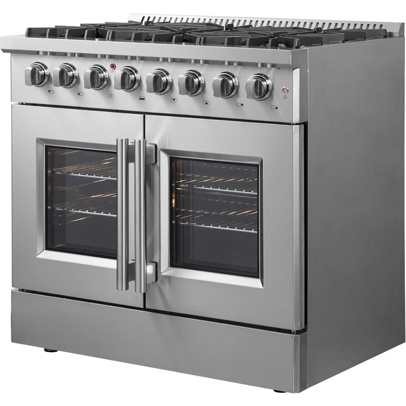 Forno 36-inch Freestanding Dual Fuel Range with True European Convection Technology FFSGS6356-36 IMAGE 5