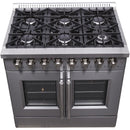  Forno 36-inch Freestanding Dual Fuel Range with True European Convection Technology FFSGS6356-36 IMAGE 7