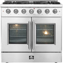  Forno 36-inch Freestanding Gas Range with Convection Technology FFSGS6444-36 IMAGE 1