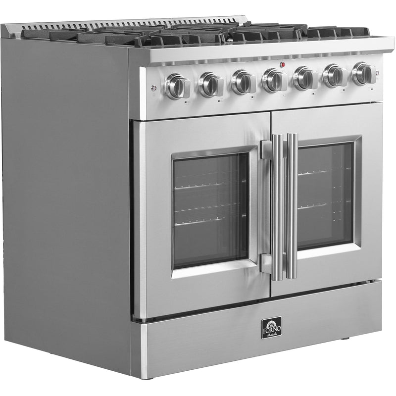  Forno 36-inch Freestanding Gas Range with Convection Technology FFSGS6444-36 IMAGE 3