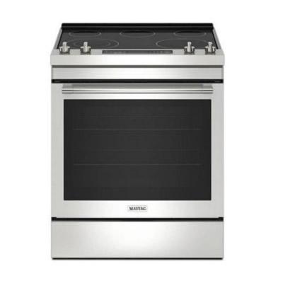 Maytag 30-inch, 6.4 cu. ft. Slide-in Electric Range with Air Fry Technology YMES8800PZ IMAGE 1