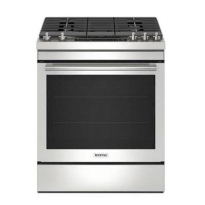 Maytag 30-inch Slide-In Gas Range with True Convection Technology MGS8800PZ IMAGE 1