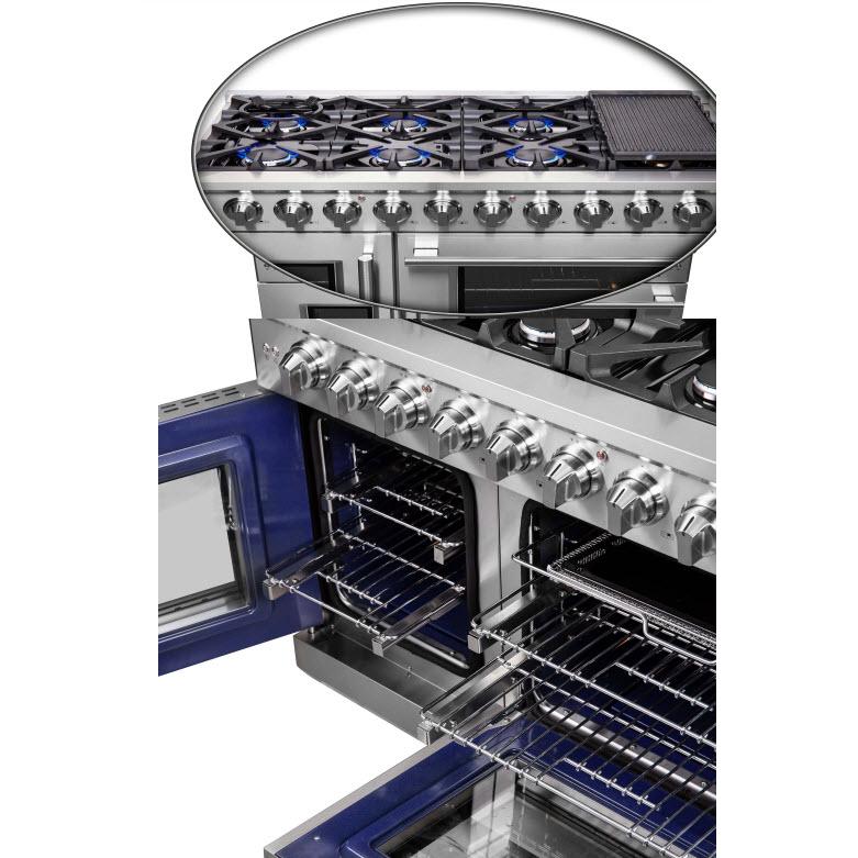  Forno 48-inch Freestanding Dual Fuel Range with True Convection Technology FFSGS6325-48 IMAGE 2