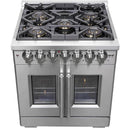  Forno 30-inch Freestanding Dual Fuel Range with True Convection Technology FFSGS6387-30 IMAGE 3