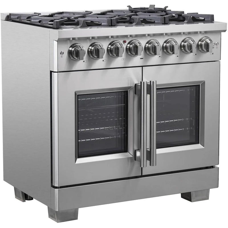  Forno 36-inch Freestanding Dual Fuel Range with True Convection Technology FFSGS6387-36 IMAGE 4