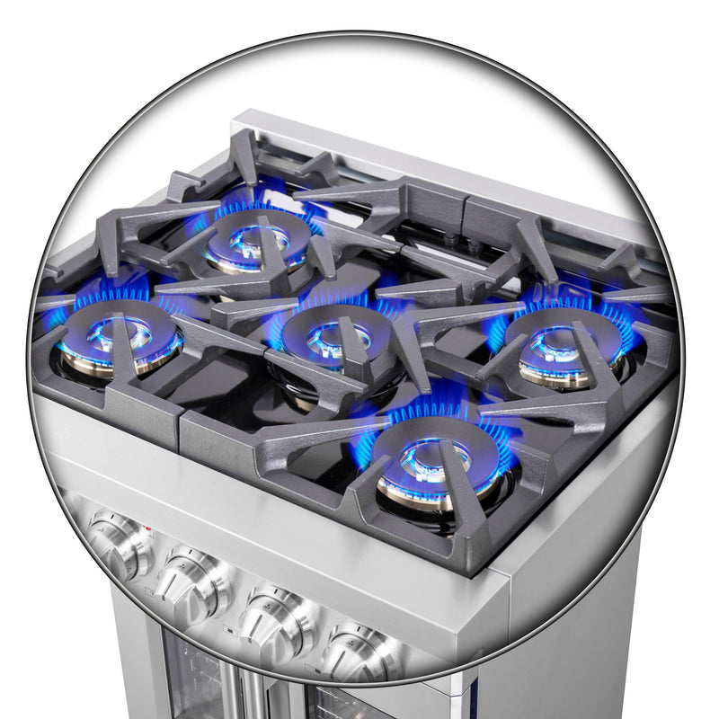  Forno 30-inch Freestanding Gas Range with Convection Technology FFSGS6460-30 IMAGE 17