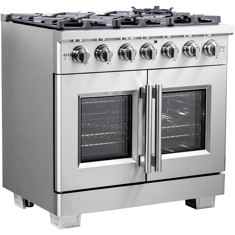  Forno 36-inch Freestanding Gas Range with Convection Technology FFSGS6460-36 IMAGE 3