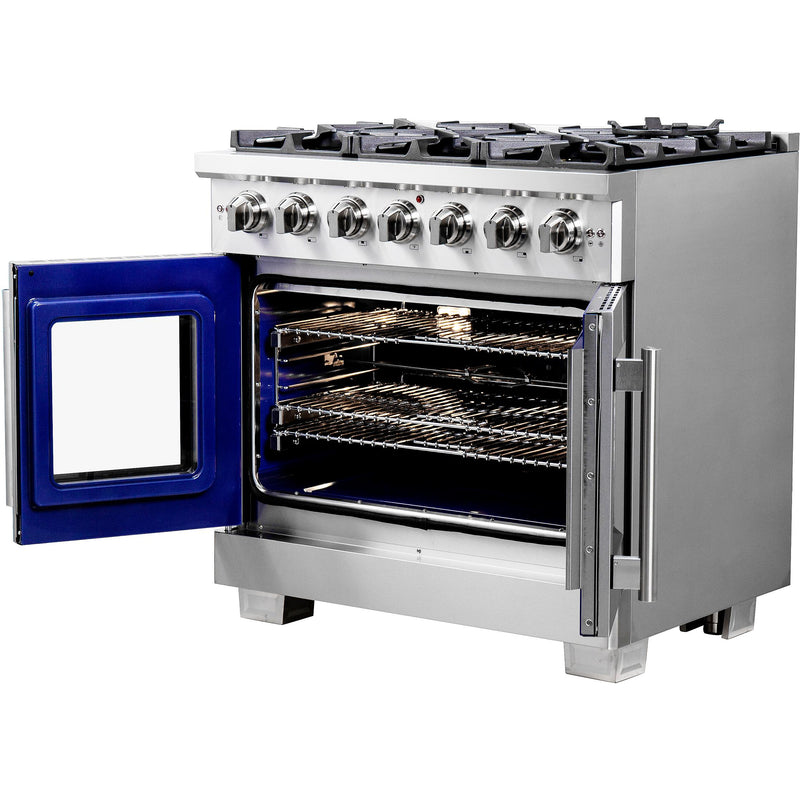  Forno 36-inch Freestanding Gas Range with Convection Technology FFSGS6460-36 IMAGE 6