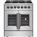  Forno 30-inch Freestanding Dual Fuel Range with French Door FFSGS6356-30 IMAGE 1