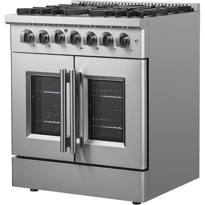  Forno 30-inch Freestanding Dual Fuel Range with French Door FFSGS6356-30 IMAGE 3