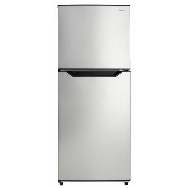 Danby 23.44-inch, 11.6 cu. ft. Freestanding Top Freezer Refrigerator DFF116B2SSDBR IMAGE 1