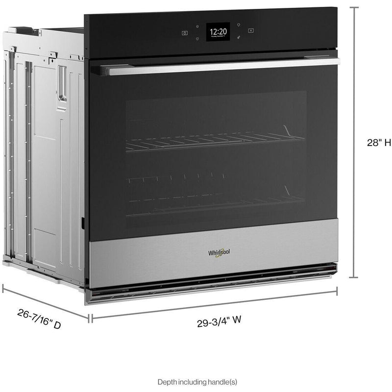 Whirlpool 30-inch, 5.0 cu. ft. Built-in Single Wall Oven with Air Fry Technology WOES5930LZ IMAGE 12