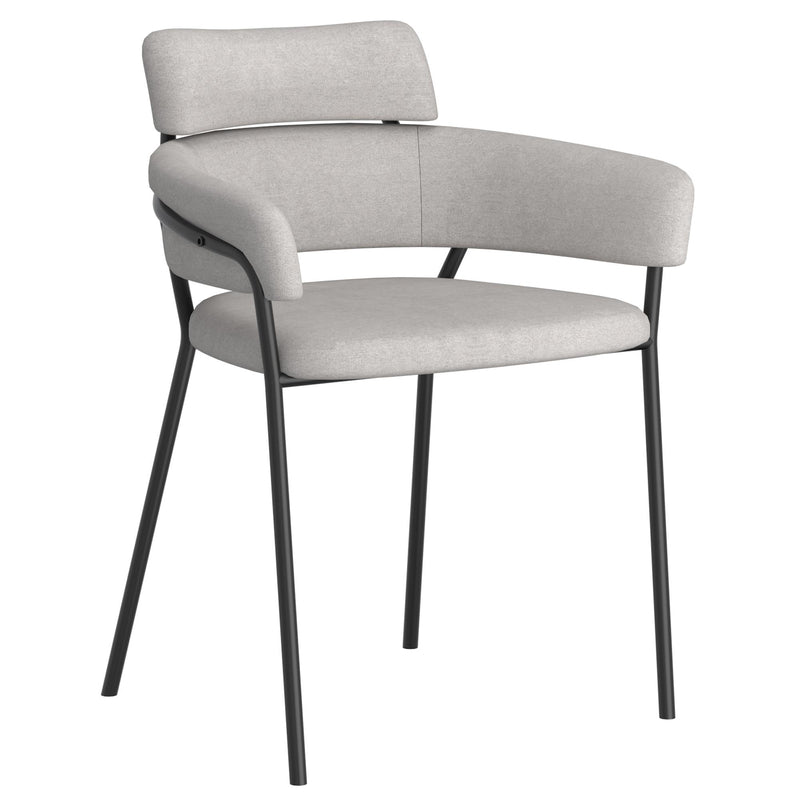 Worldwide Home Furnishings Franco/Axel 5 pc Dinette 207-454BK_674GRY IMAGE 7