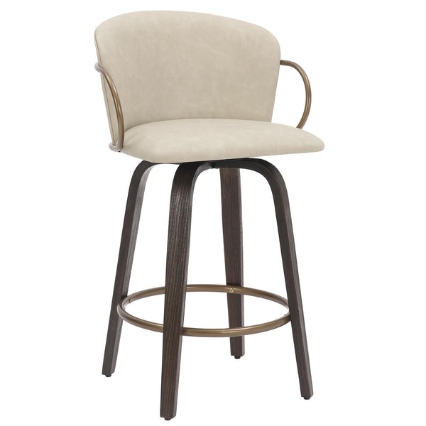 !nspire Lawson Counter Height Stool 203-634IV IMAGE 1