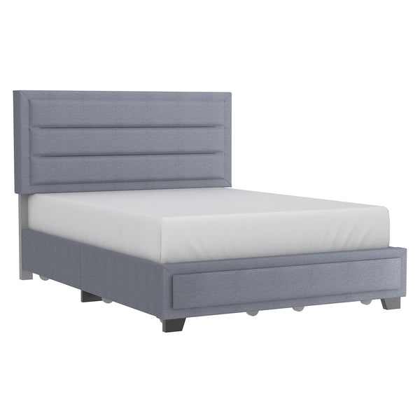 !nspire Russell Full Platform Bed with Storage 101-598D-GY IMAGE 1