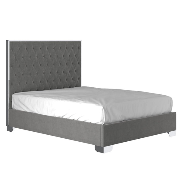 !nspire Lucille Queen Bed 101-596Q-GY_CH IMAGE 1