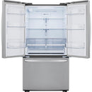  LG 36-inch, 23.0 cu. ft. French 3-Door Refrigerator with Smart Diagnosis LRFCC23D6S IMAGE 3