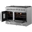  Forno 48-inch Freestanding Dual-Fuel Range with True European Convection Technology FFSGS6356-48 IMAGE 4