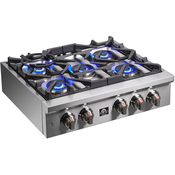  Forno 34-inch Gas Rangetop with 5 Burners FCTGS5751-30 IMAGE 1