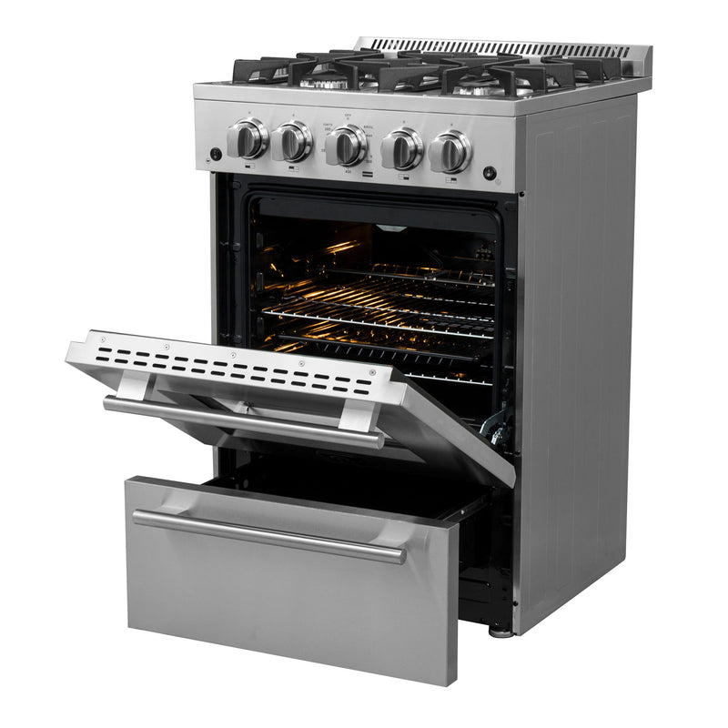  Forno Breno 24-inch Freestanding Gas Range FFSGS6290-24 IMAGE 16
