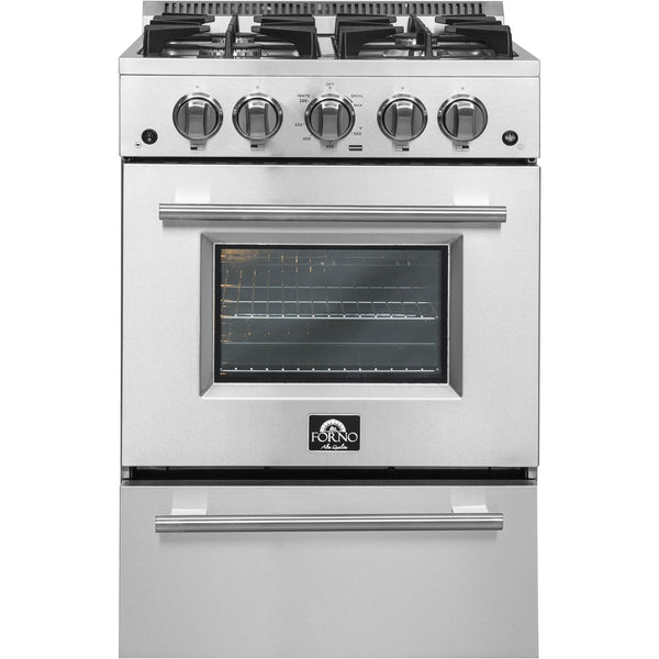  Forno Breno 24-inch Freestanding Gas Range FFSGS6290-24 IMAGE 1