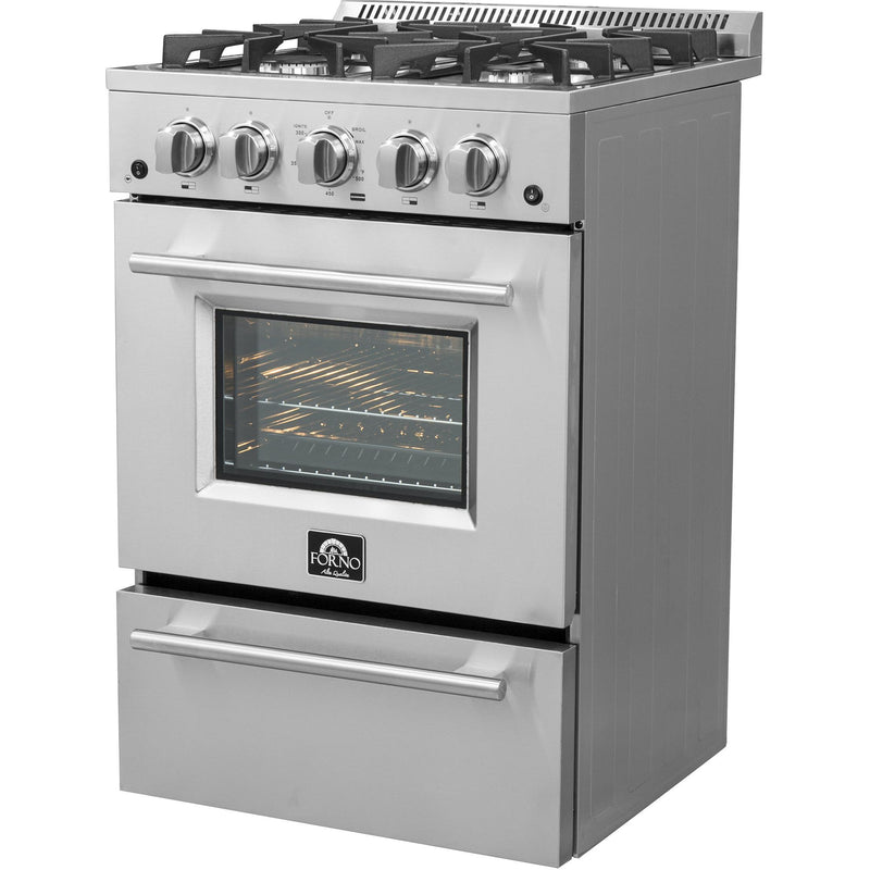  Forno Breno 24-inch Freestanding Gas Range FFSGS6290-24 IMAGE 3