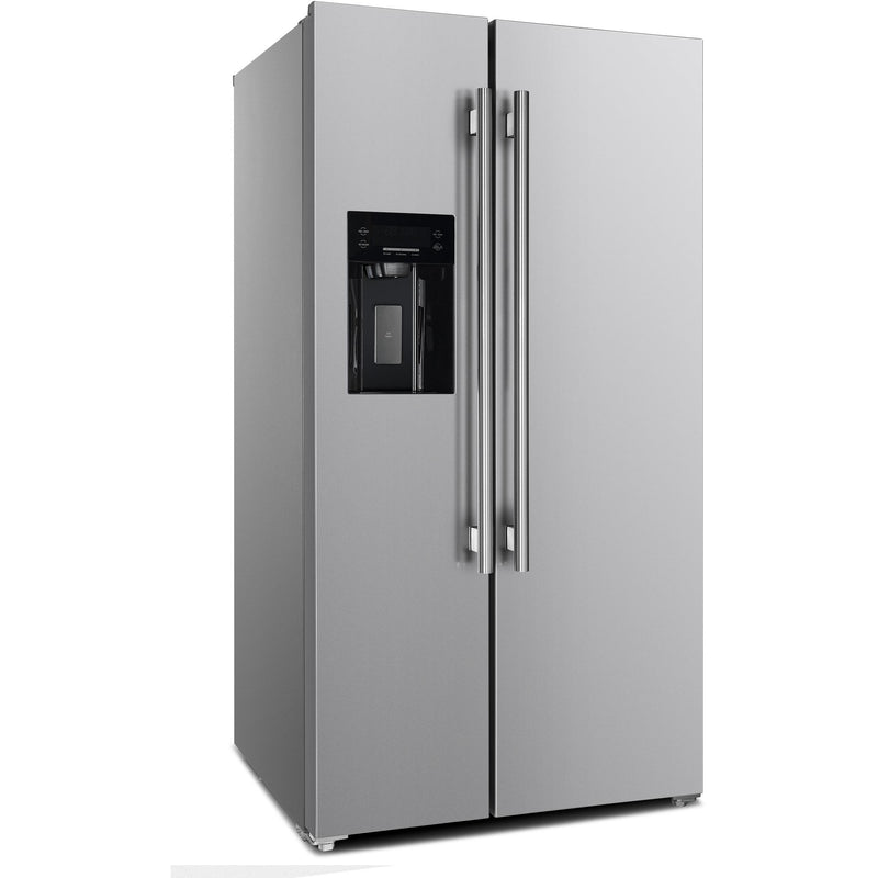  Forno 36-inch, 20 cu. ft. Built-in Side-by-Side Refrigerator FFRBI1844-40SG IMAGE 3