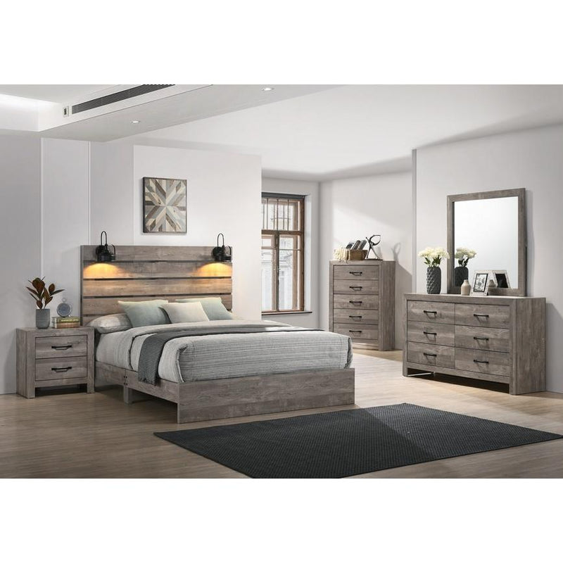 IFDC Charlotte Queen Platform Bed Charlotte Queen Platform Bed IMAGE 4