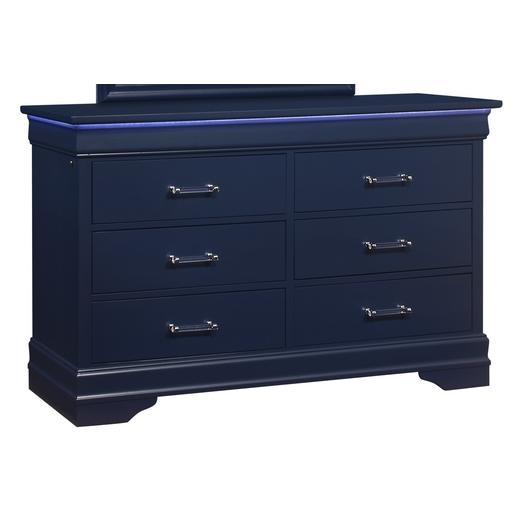 IFDC Hazel 6-Drawer Dresser Hazel Dresser IMAGE 1