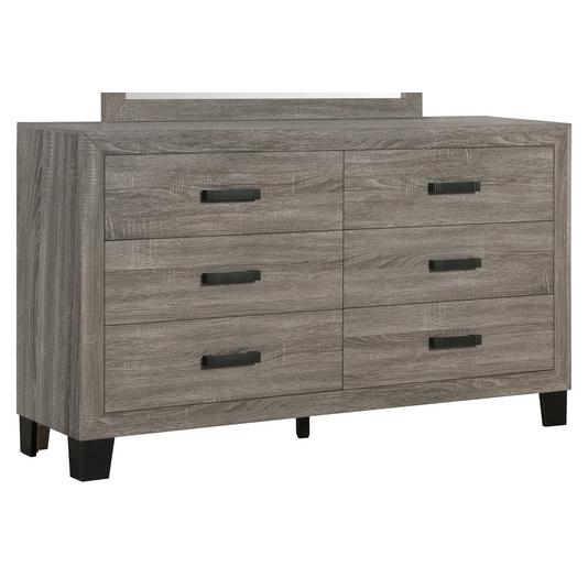 IFDC Olivia 6-Drawer Dresser Olivia Dresser IMAGE 1